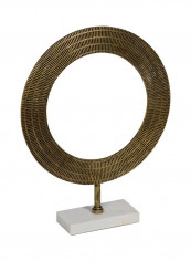 Small Devika Ring On Stand Gold 16 x 4 x 20.5inch