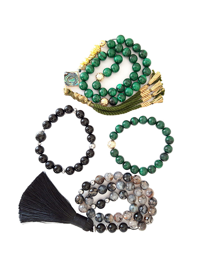 4-Piece Prayer Beads With Bracelets