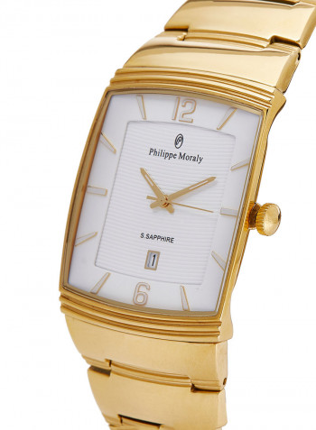 Water Resistant Stainless Steel Analog Wrist Watch