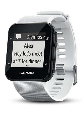 Forerunner 35 GPS Running Watch White