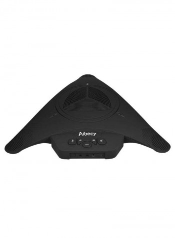 USB Video Conference Microphone Speakerphone MST-X3 Black