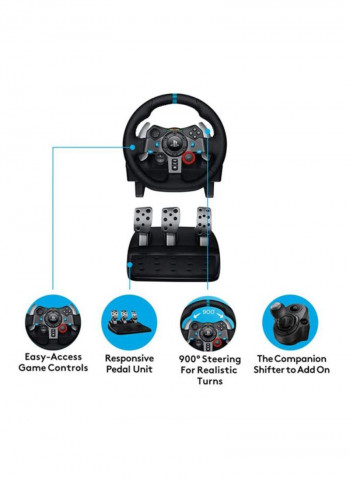 G29 Driving Force Racing Wheel For PS5/PS4/PS3/PC