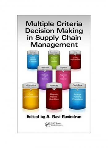 Multiple Criteria Decision Making In Supply Chain Management Hardcover
