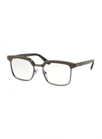 Brow Line Eyeglass Frame - Lens Size: 52 mm للرجال