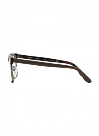 Brow Line Eyeglass Frame - Lens Size: 52 mm للرجال