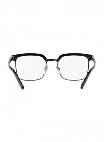 Brow Line Eyeglass Frame - Lens Size: 52 mm للرجال