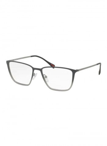 Linea Rossa Square Eyeglass Frame - Lens Size: 52 mm للرجال