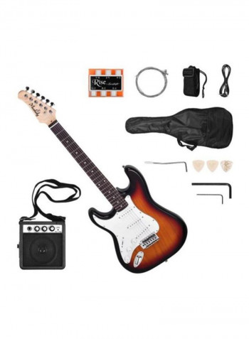 Electric Guitar Wooden Paulownia Body Maple Neck Set