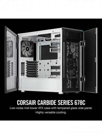 Low Noise Tempered Glass ATX Case