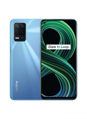 8 Dual SIM 5G Supersonic Blue 6GB RAM 128GB - Middle East Version