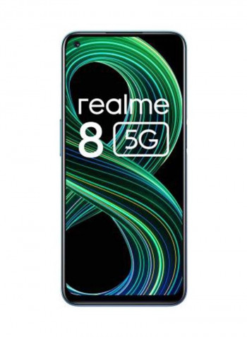 8 Dual SIM 5G Supersonic Blue 6GB RAM 128GB - Middle East Version