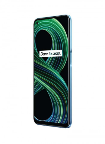8 Dual SIM 5G Supersonic Blue 6GB RAM 128GB - Middle East Version