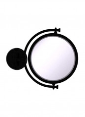 Brass Make-Up Mirror Black/Clear 8x8x10inch