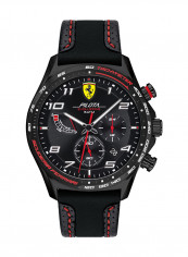 Men's Leather Chronograph Wrist Watch 830717