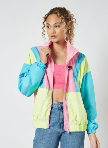 ColourBlock Windbreaker Jacket Multicolour