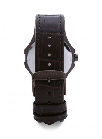 Men's Potenza Croc Embossed Leather Quartz Watch R8851108011