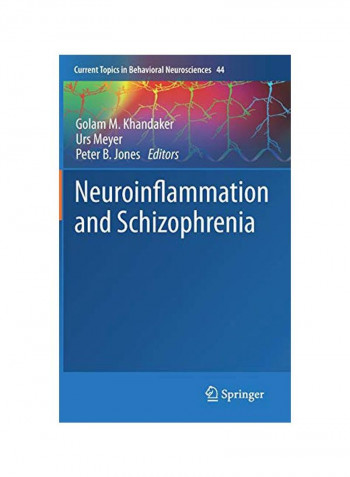 Neuroinflammation And Schizophrenia Hardcover