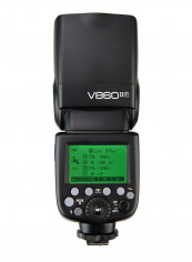 VING V860IIF Pioneering TTL Li-ion Camera Flash 2.4G Wireless X System 2000mAh Black