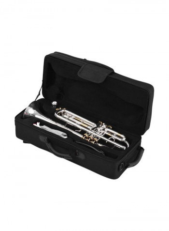 Brass Trumpet With Accessories