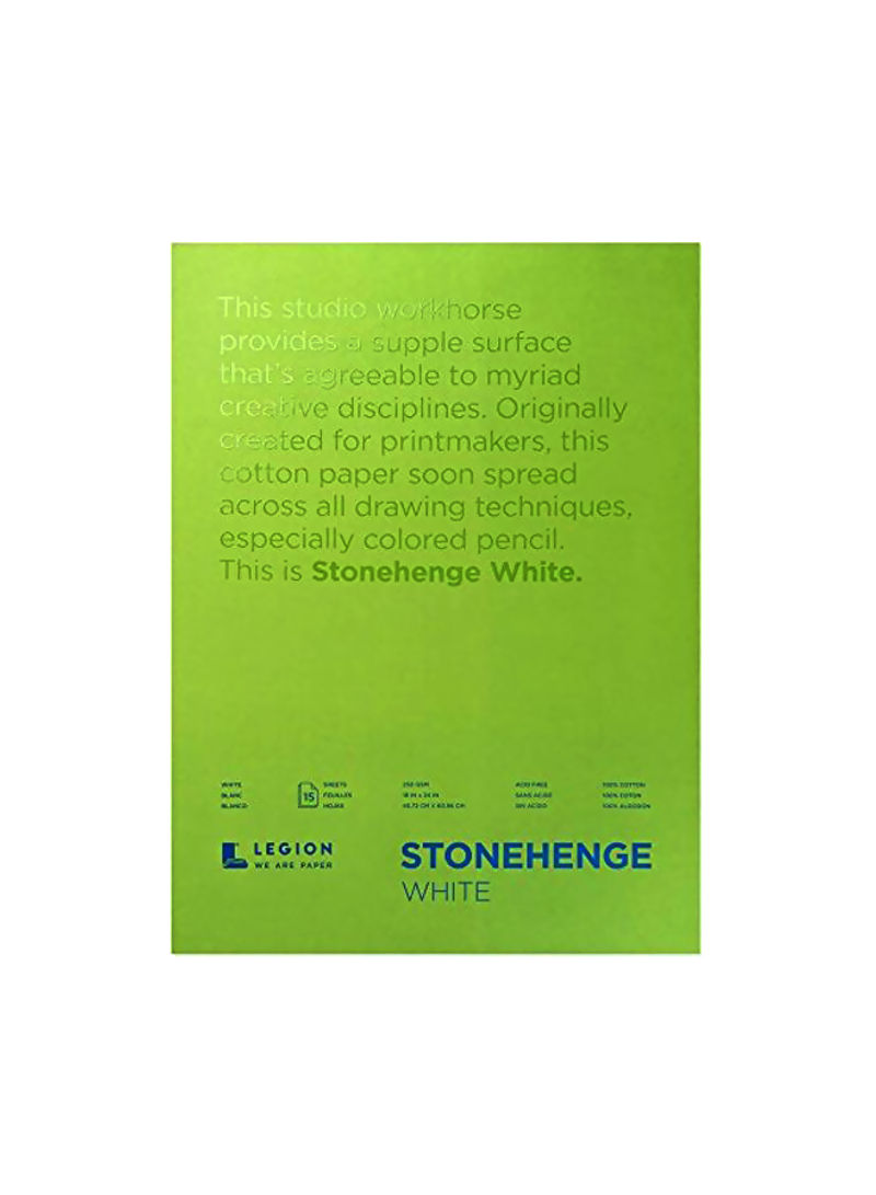 12-Piece Stonehenge Paper White