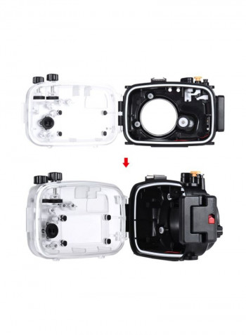 Waterproof Camera Case Black/Clear