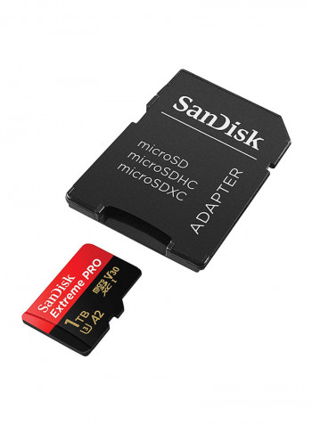Extreme MicroSDXC Card With SD Adapter 1TB Multicolour