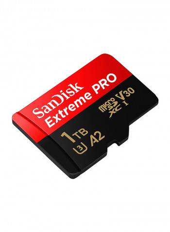 Extreme MicroSDXC Card With SD Adapter 1TB Multicolour