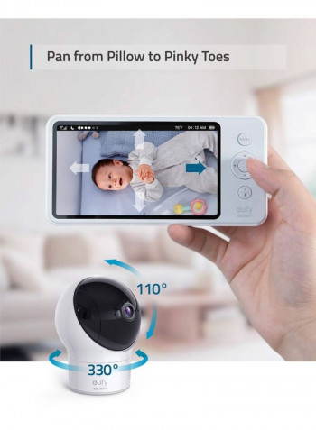 2-Piece Baby Video Monitor And Camera Set