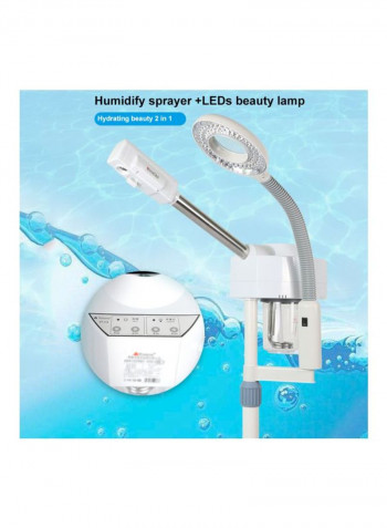 2-In-1 LED Humidifier Sprayer White