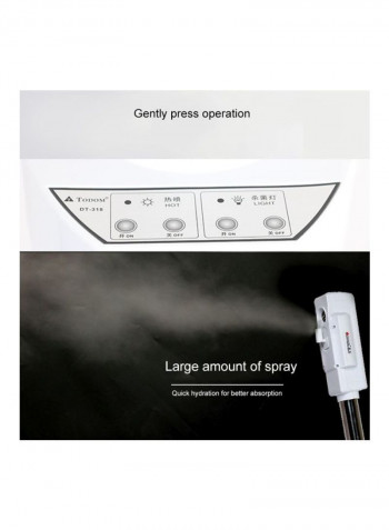 2-In-1 LED Humidifier Sprayer White