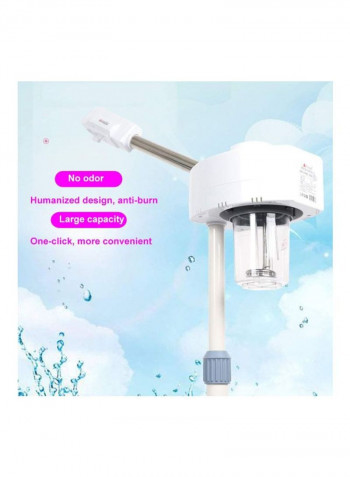 2-In-1 Pro Facial Steamer White