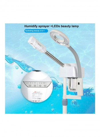 2-In-1 Pro Facial Steamer White