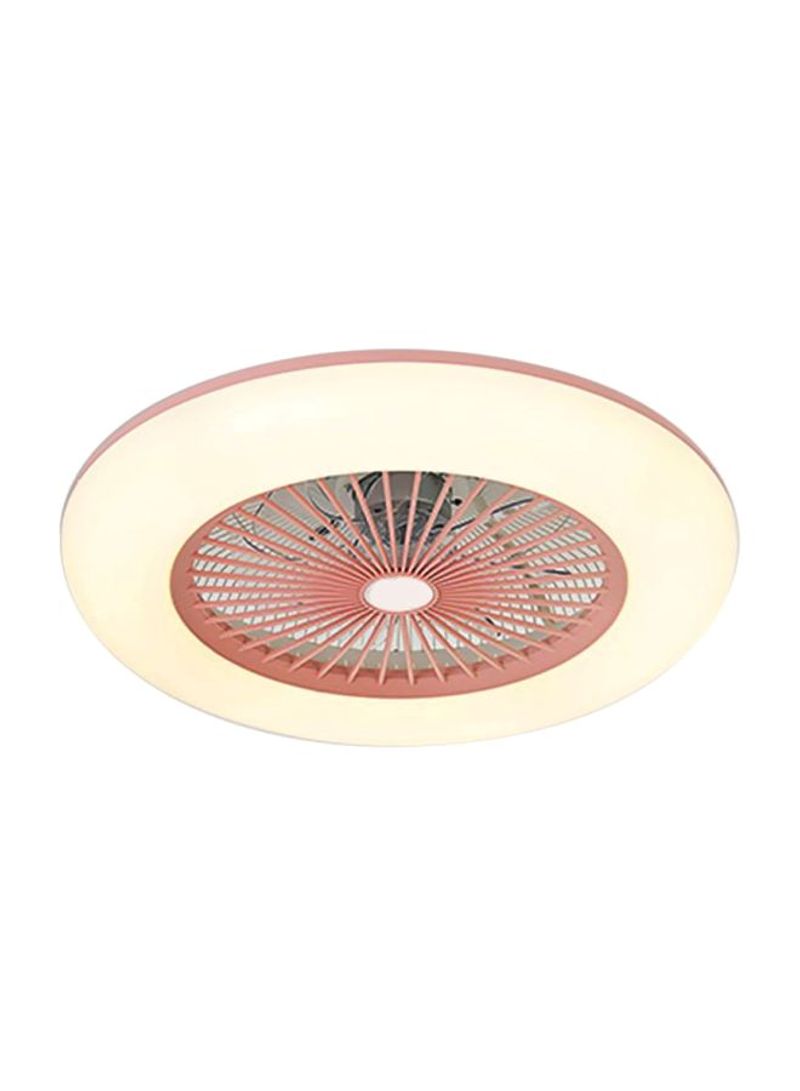 Bluetooth Ceiling Fan With Light DZ0347P Pink/Beige