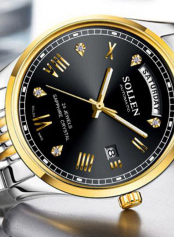 Men's Stainless Steel Analog Watch LEN67888