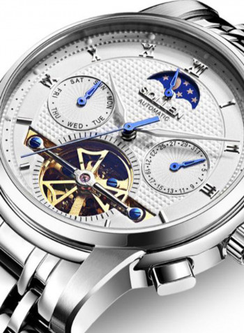 Men's Stainless Steel Chronograph Watch LEN67857