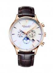 Men's Leather Analog Watch LEN67944