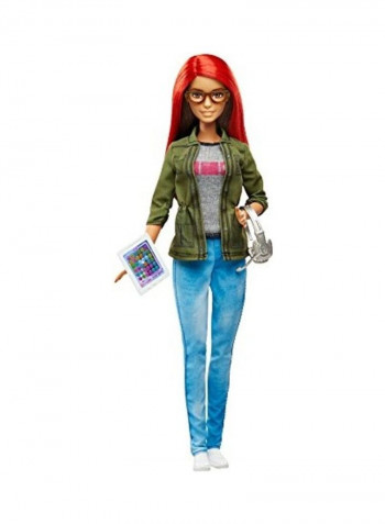 Game Developer Doll 3 x 13inch