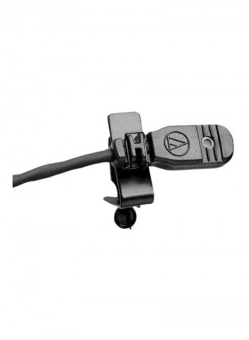 Omnidirectional Condenser Lavalier Microphone MT830R Black