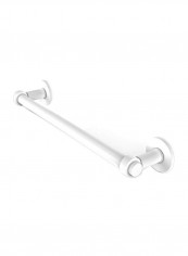 Continental Collection Brass Towel Bar Matte White 30inch