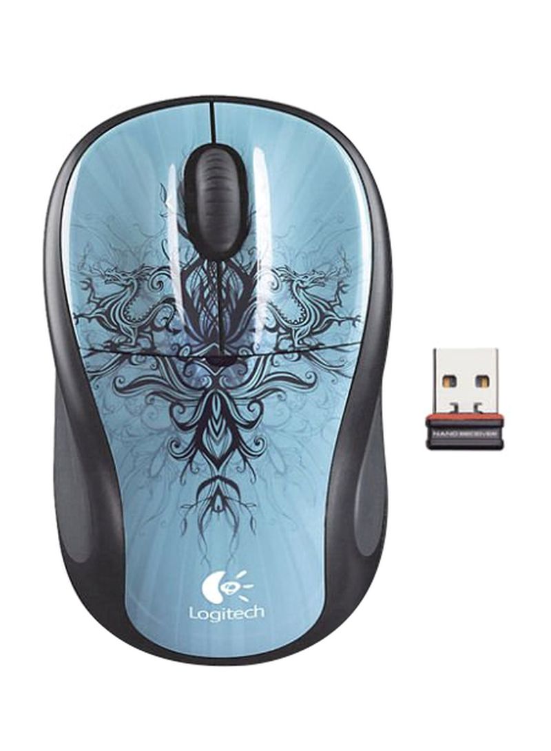 Wireless Mouse With Nano Receiver Blue/Black