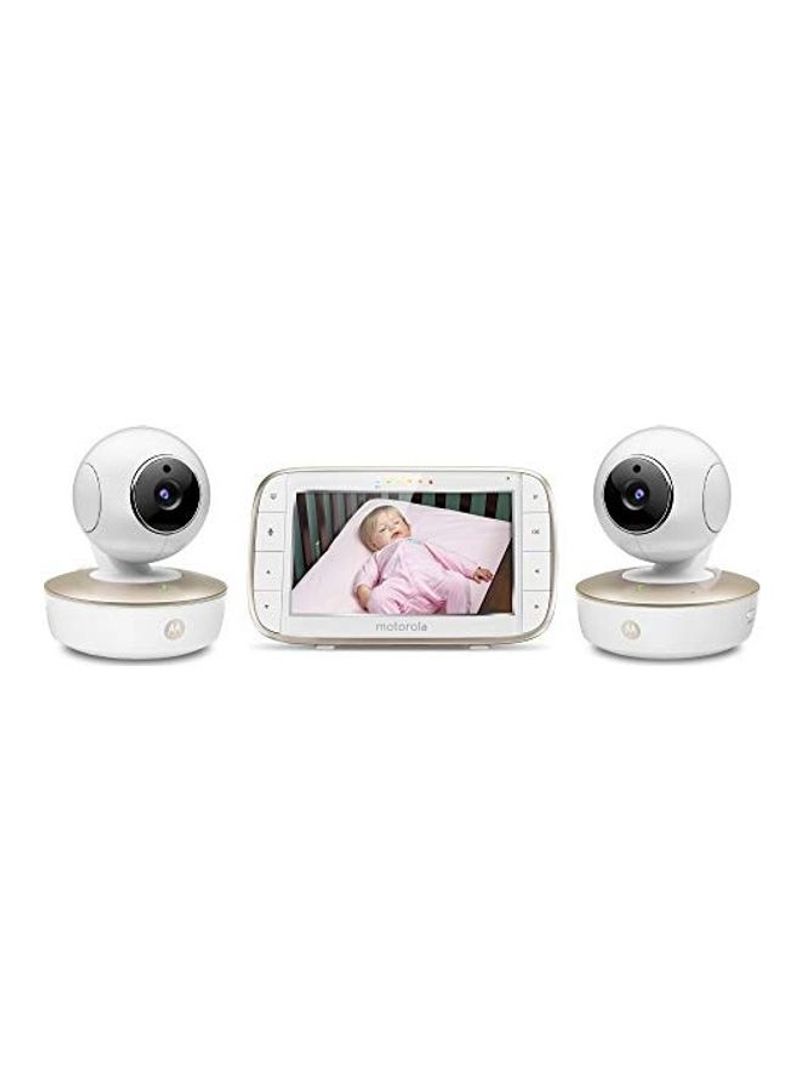 Baby Security Video Monitor with Dual Camera Set