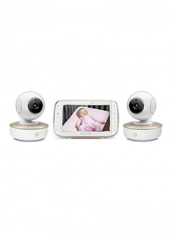 Baby Security Video Monitor with Dual Camera Set