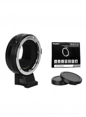 Cm-Ef-E Hs High Speed Af Lens Mount Adapter Black/Silver