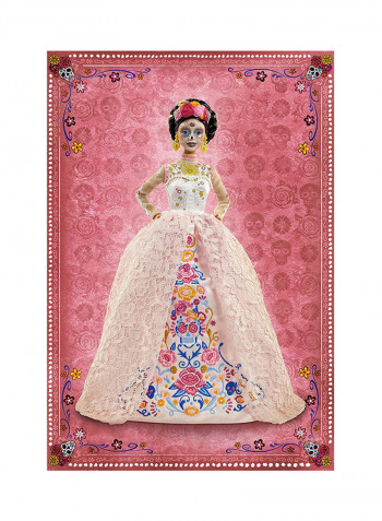 Fashion Doll With Gown 3.5 x 9 x 13cm
