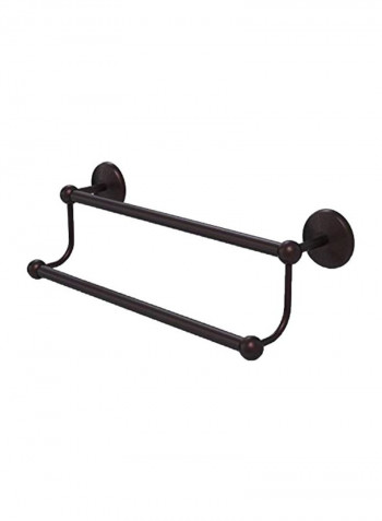 Bronze Double Towel Bar Brown 18inch