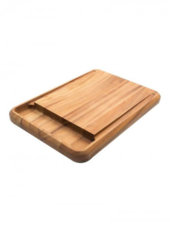 Big Catch Cutting Board Beige 10.5x15x1.2centimeter