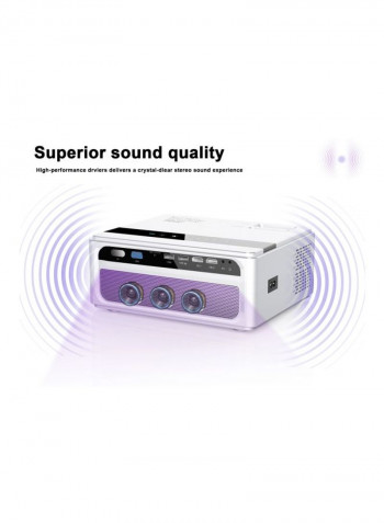 CP600 HD LED Projector CP600 White/Black