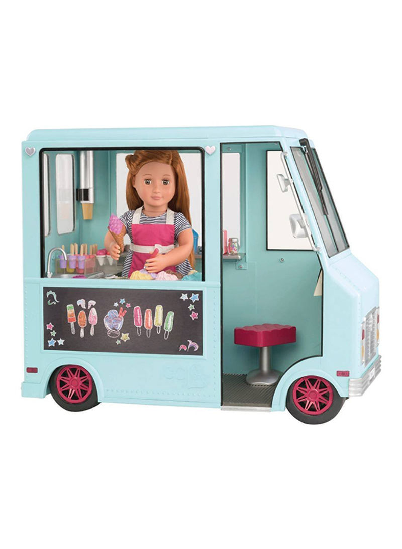 Sweet Stop Ice Cream Truck For Doll