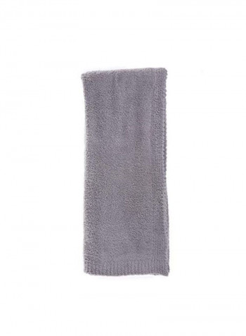 Cozy Throw Blanket Grey 54x72inch