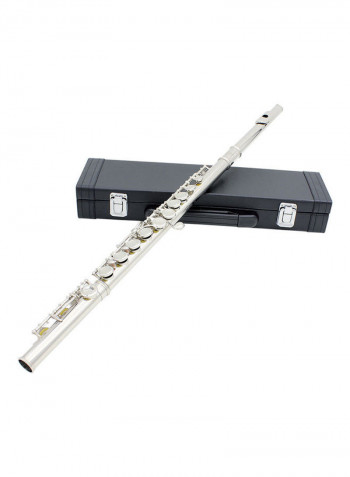 16 Holes C Key Western Concert Flute with Case
